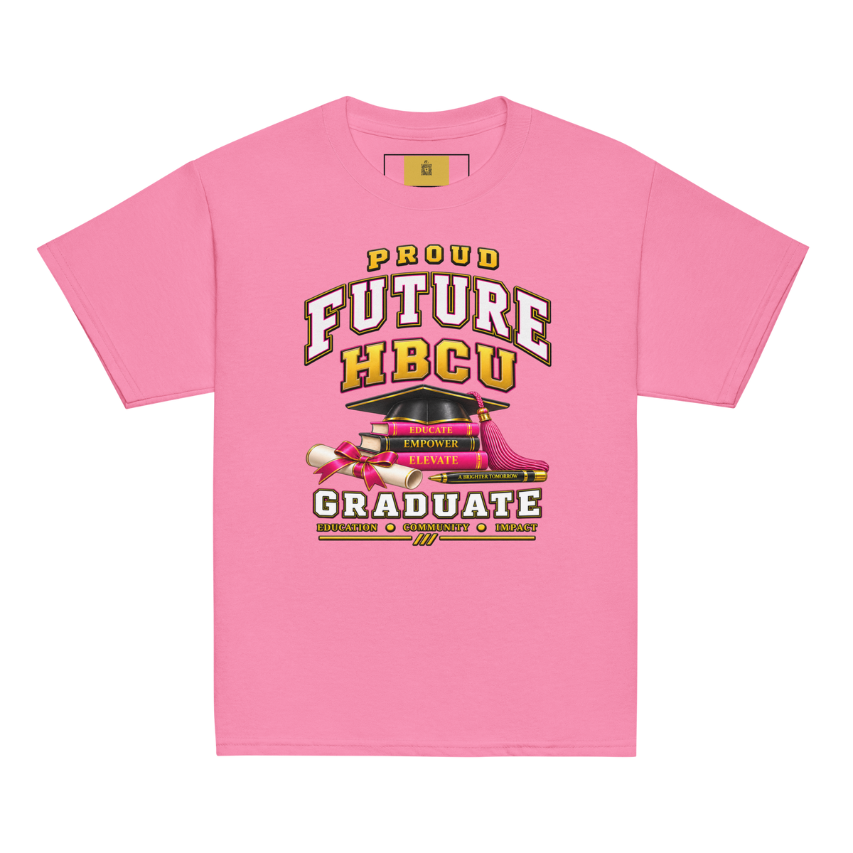 Future HBCU Graduate Youth HBCU  "Keep Rising" Tee for Girls