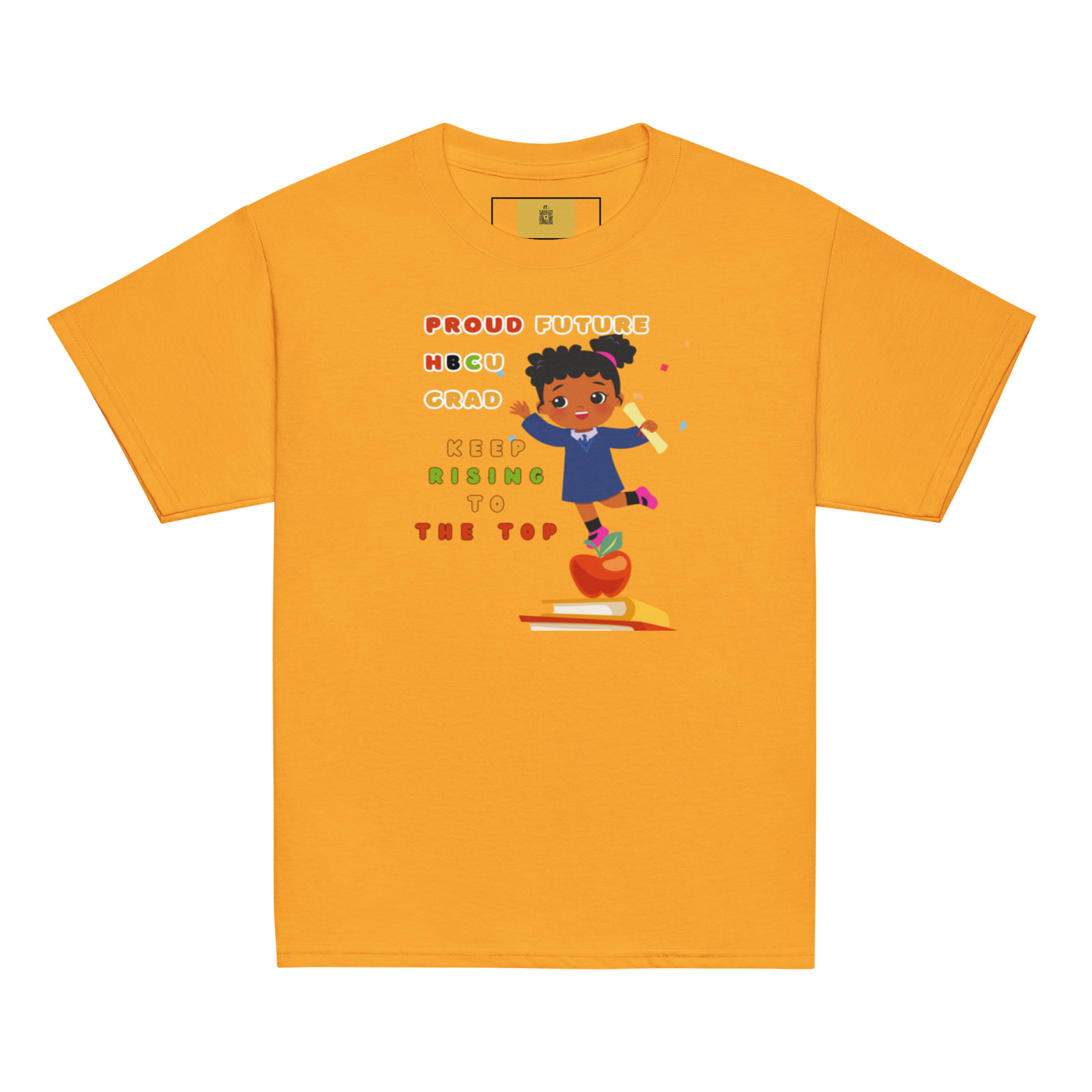Future HBCU Graduate Youth HBCU  "Keep Rising" Tee for Girls