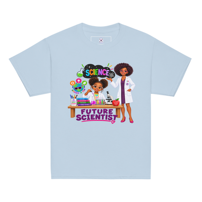 STEM Future Scientist Youth Short Sleeve Tee for Girls