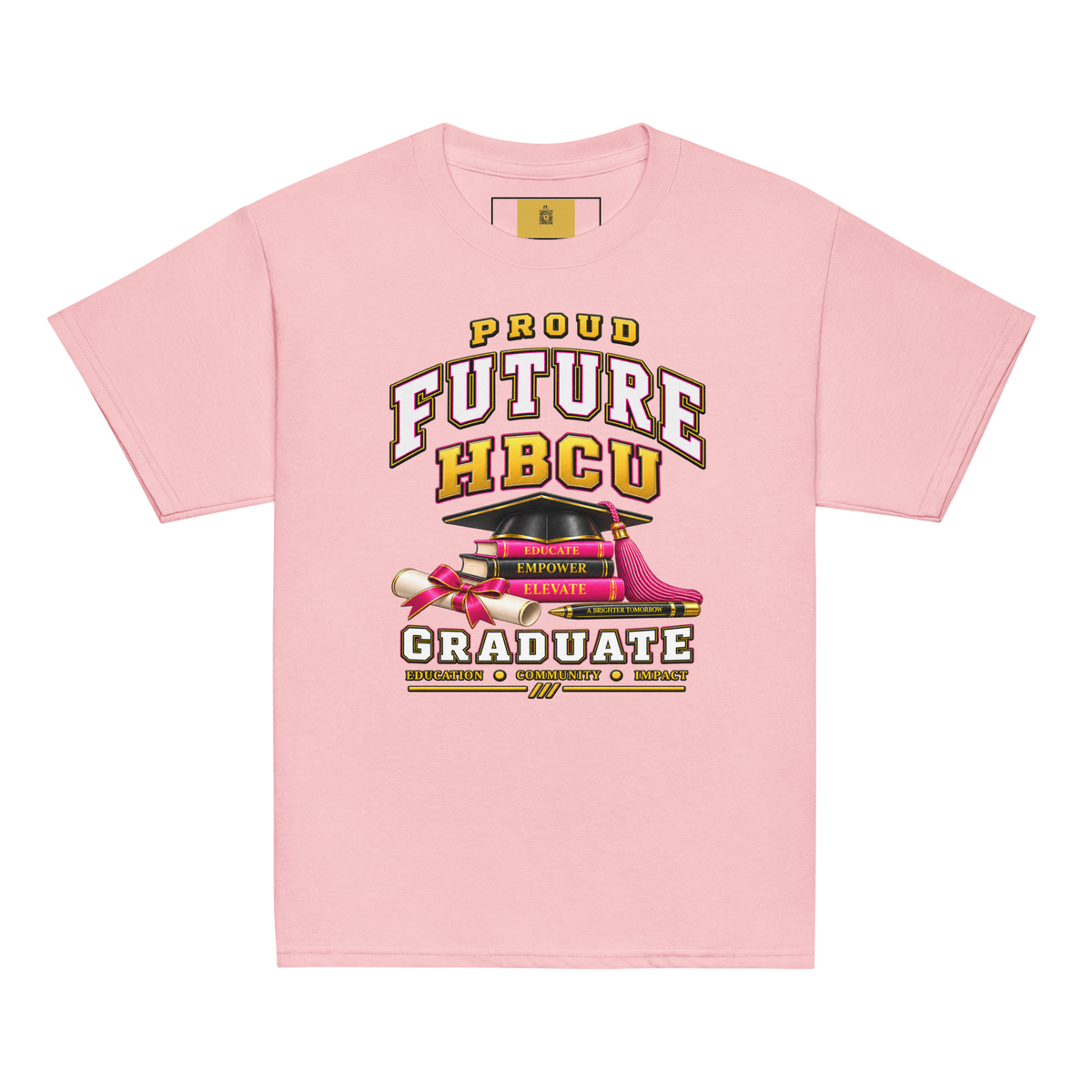 Future HBCU Graduate Youth HBCU  "Keep Rising" Tee for Girls