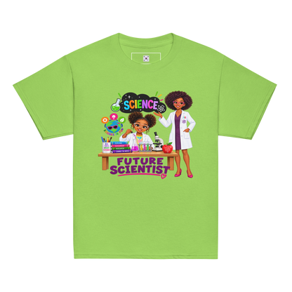 STEM Future Scientist Youth Short Sleeve Tee for Girls