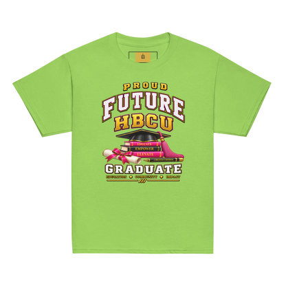 Future HBCU Graduate Youth HBCU  "Keep Rising" Tee for Girls
