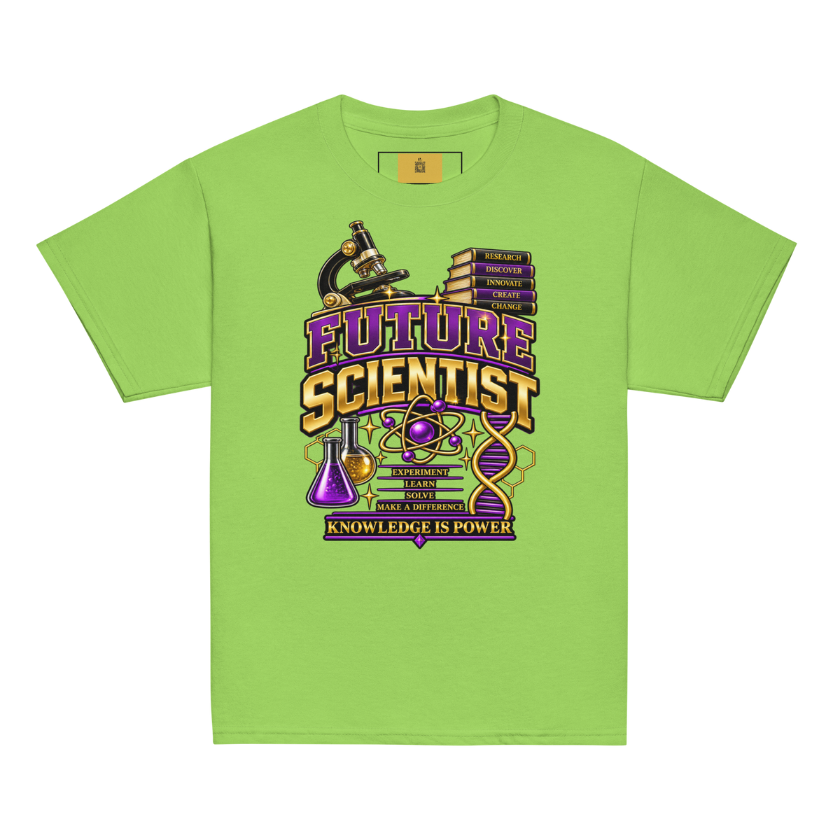 Future Scientist Tee for Youth Boys