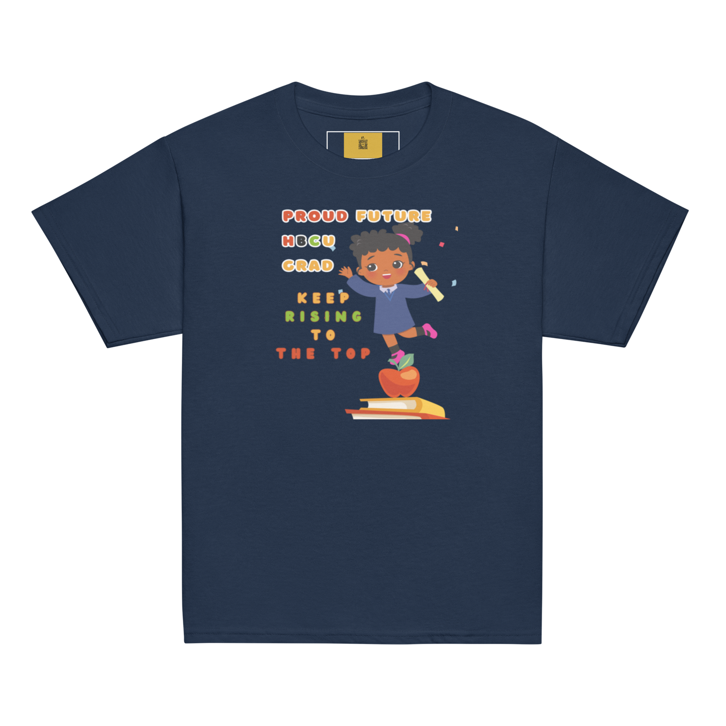 Future HBCU Graduate Youth HBCU  "Keep Rising" Tee for Girls