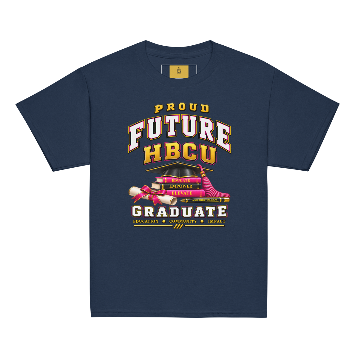 Future HBCU Graduate Youth HBCU  "Keep Rising" Tee for Girls