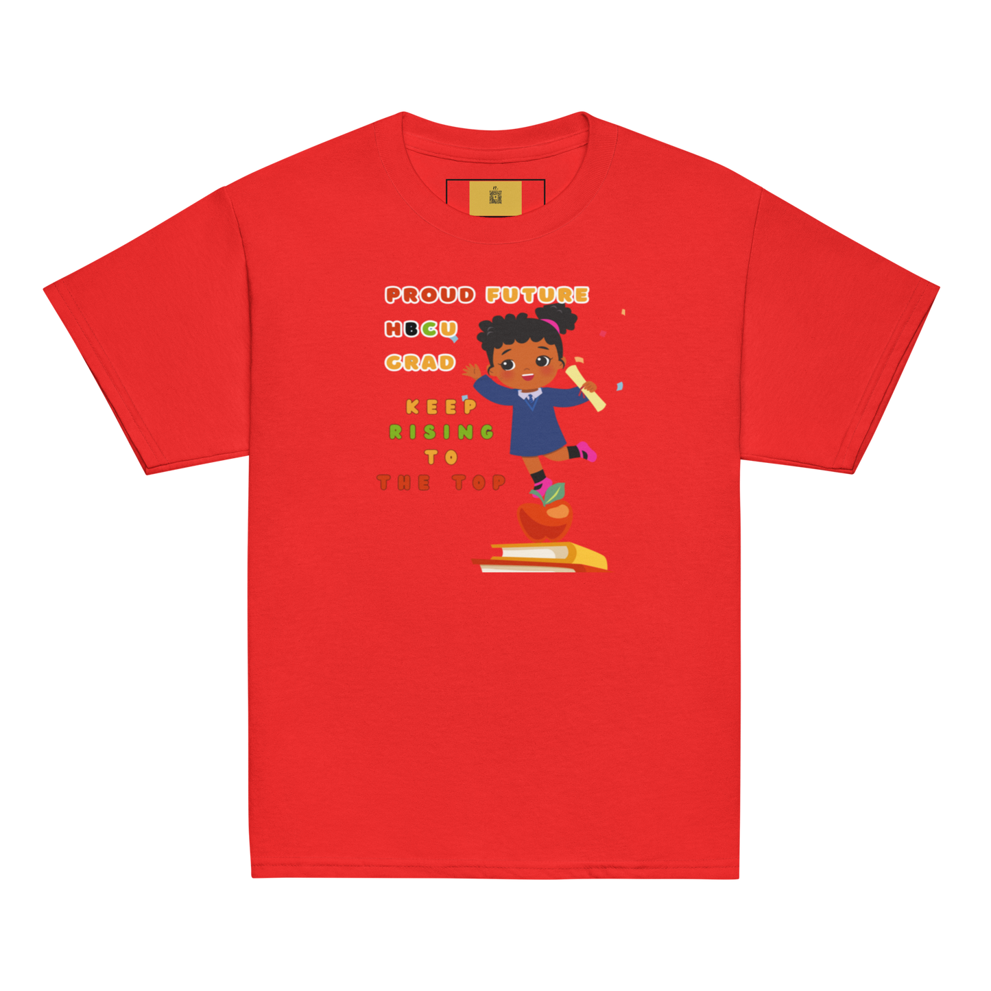 Future HBCU Graduate Youth HBCU  "Keep Rising" Tee for Girls