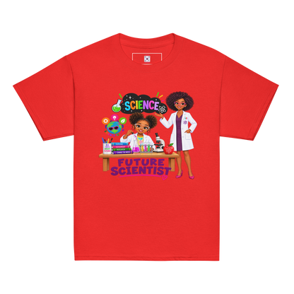 STEM Future Scientist Youth Short Sleeve Tee for Girls