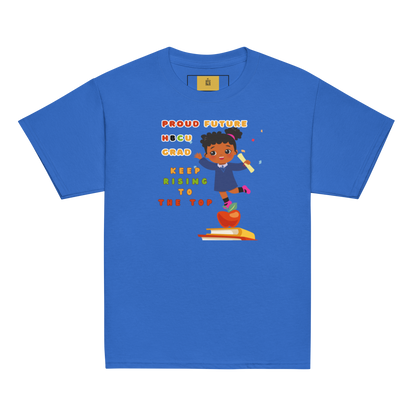 Future HBCU Graduate Youth HBCU  "Keep Rising" Tee for Girls