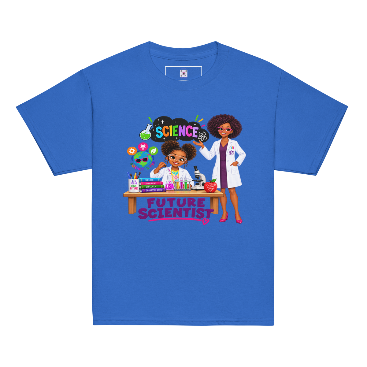 STEM Future Scientist Youth Short Sleeve Tee for Girls