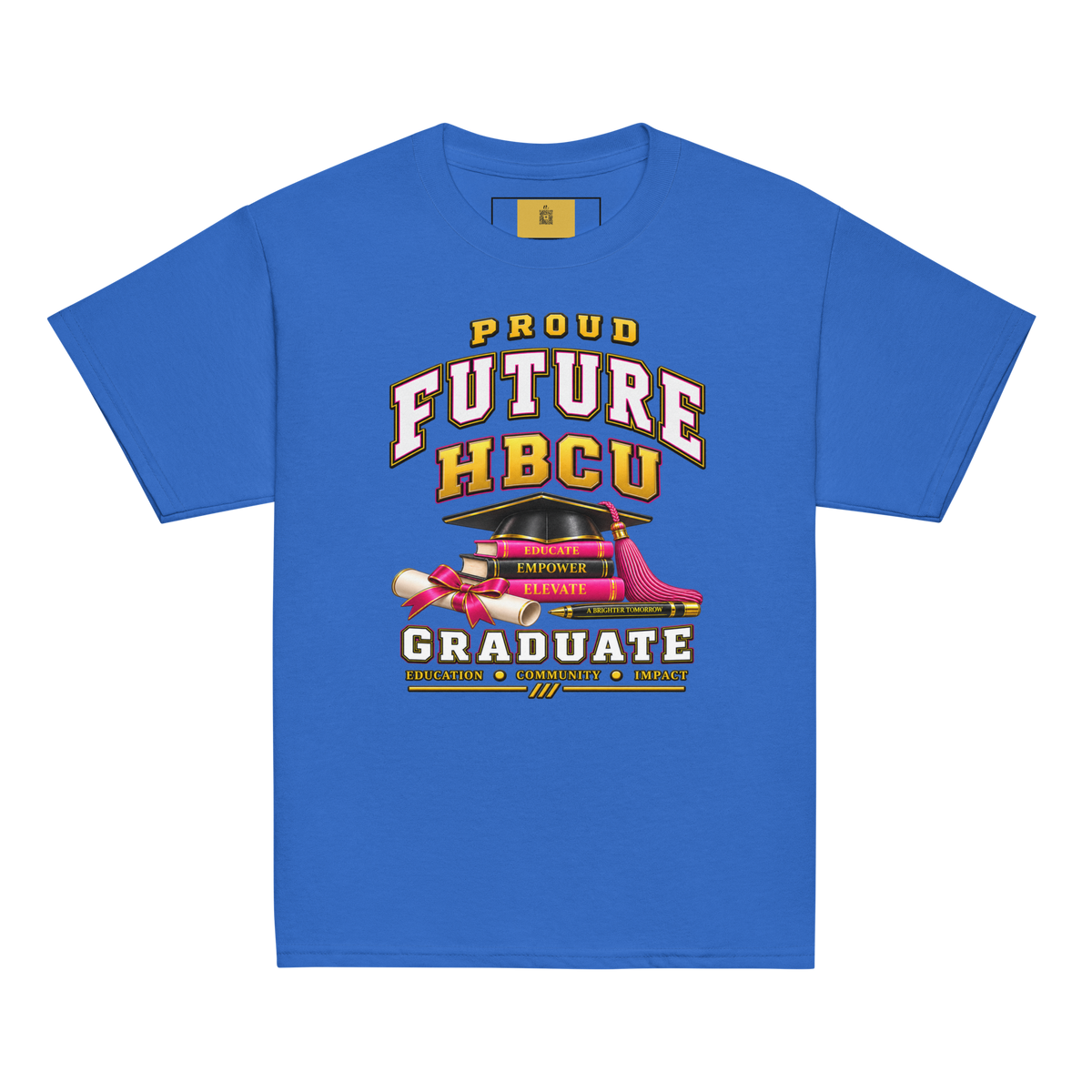 Future HBCU Graduate Youth HBCU  "Keep Rising" Tee for Girls