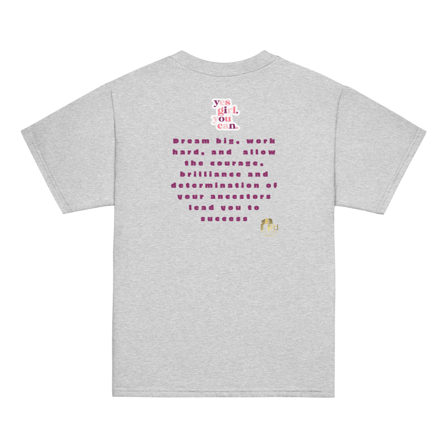 Future HBCU Graduate Youth HBCU  "Keep Rising" Tee for Girls