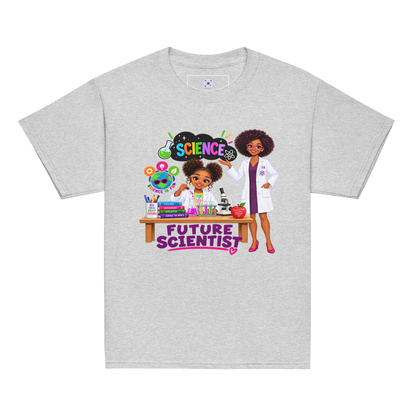 STEM Future Scientist Youth Short Sleeve Tee for Girls