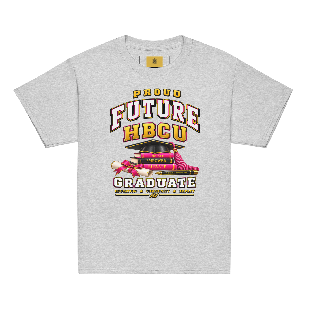Future HBCU Graduate Youth HBCU  "Keep Rising" Tee for Girls