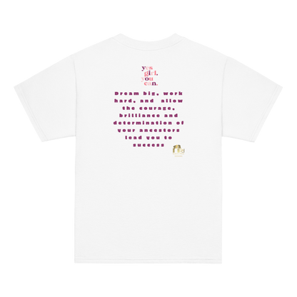 Future HBCU Graduate Youth HBCU  "Keep Rising" Tee for Girls