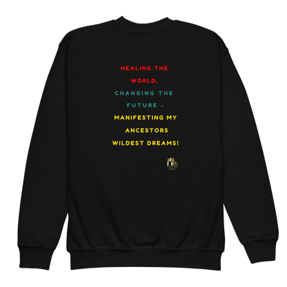 Future Scientist Youth Crewneck Sweater for Girls