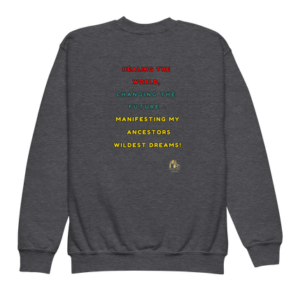 Future Scientist Youth Crewneck Sweater for Girls