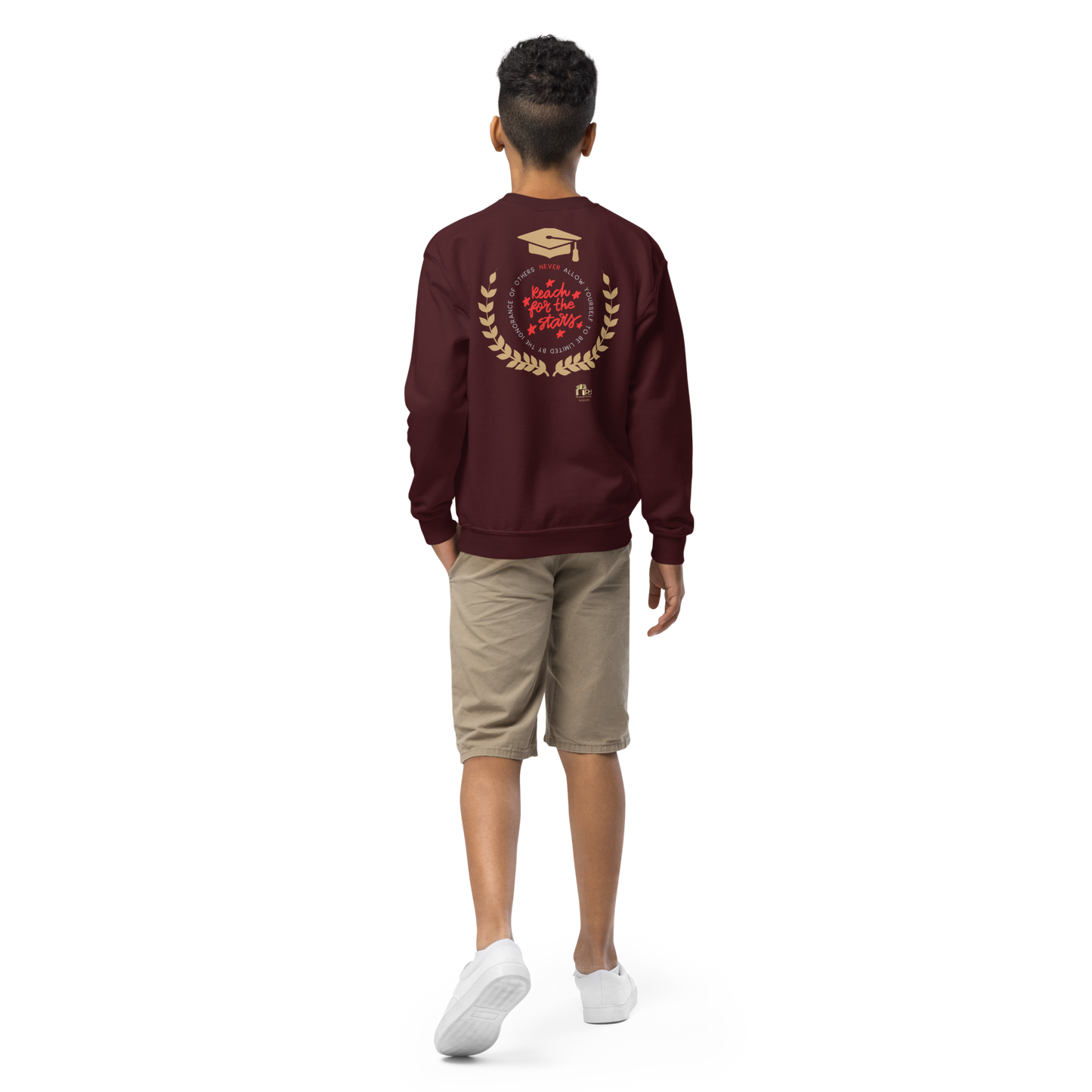 Youth Future HBCU Graduate Crewneck Sweater for Boys