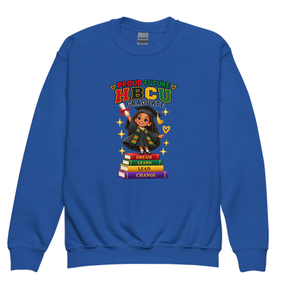 Proud Future HBCU Grad™ Youth Sweatshirt for Girls