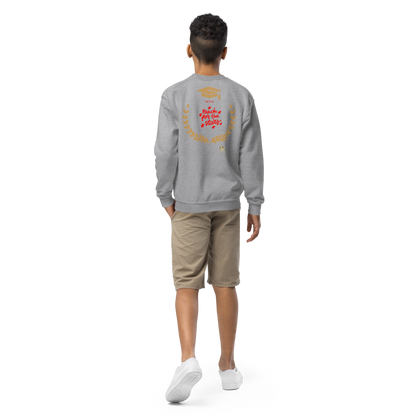 Education Is Key Crewneck Sweater for Boys