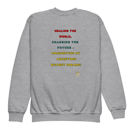 Future Scientist Youth Crewneck Sweater for Girls