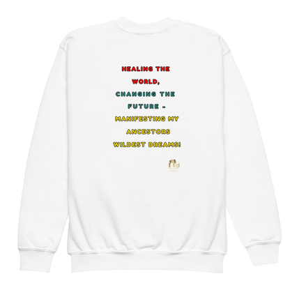 Future Scientist Youth Crewneck Sweater for Girls