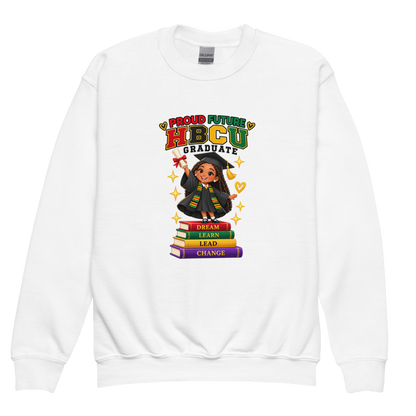 Proud Future HBCU Grad™ Youth Sweatshirt for Girls