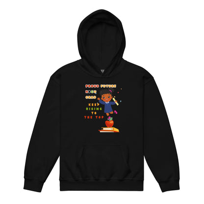 Future HBCU Graduate "Keep Rising" Youth  Hoodie for Girls