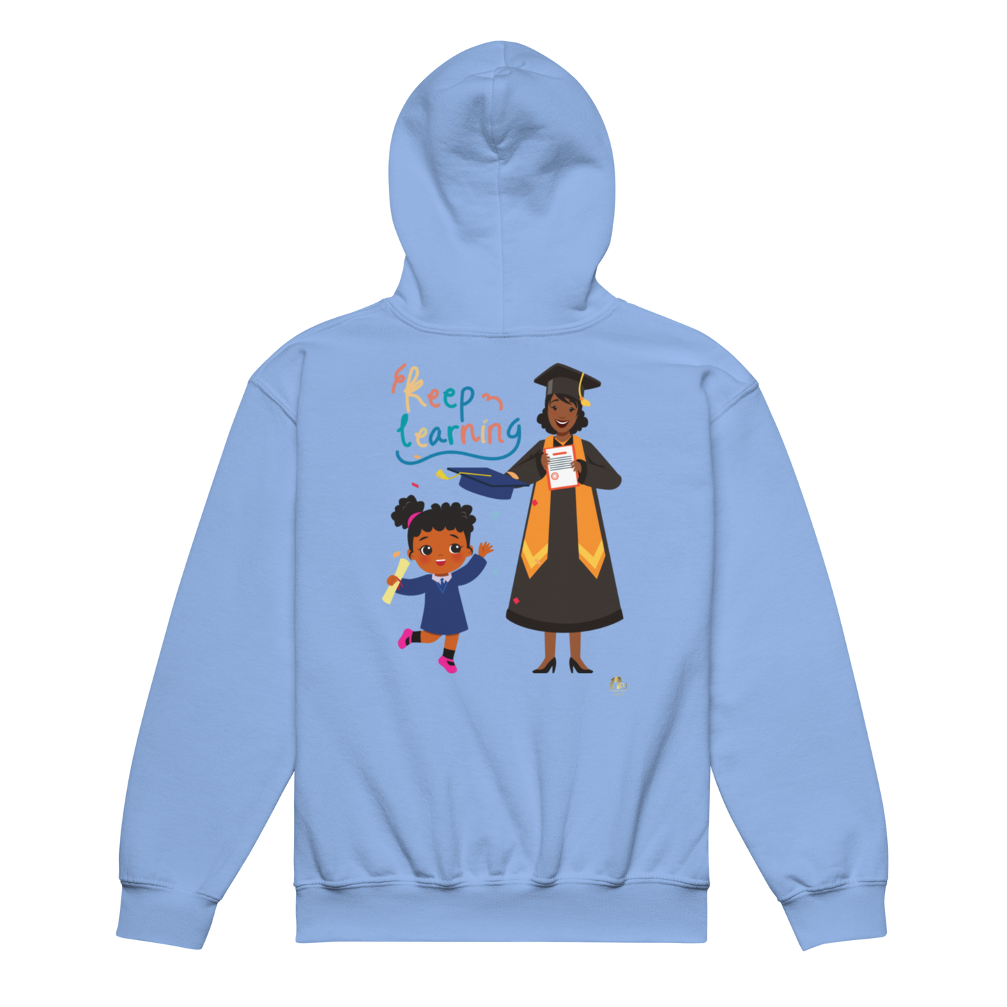 Future HBCU Graduate "Keep Rising" Youth  Hoodie for Girls