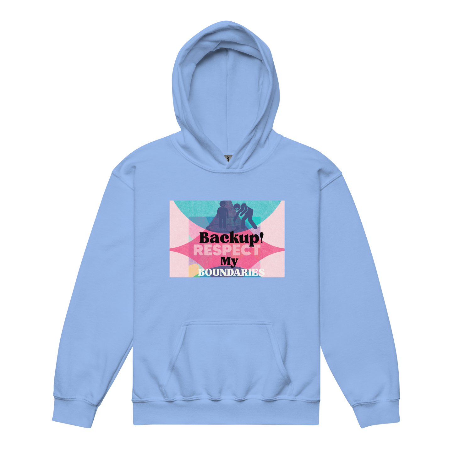 Respect My Boundaries – Heavy Blend Youth Unisex Hoodie