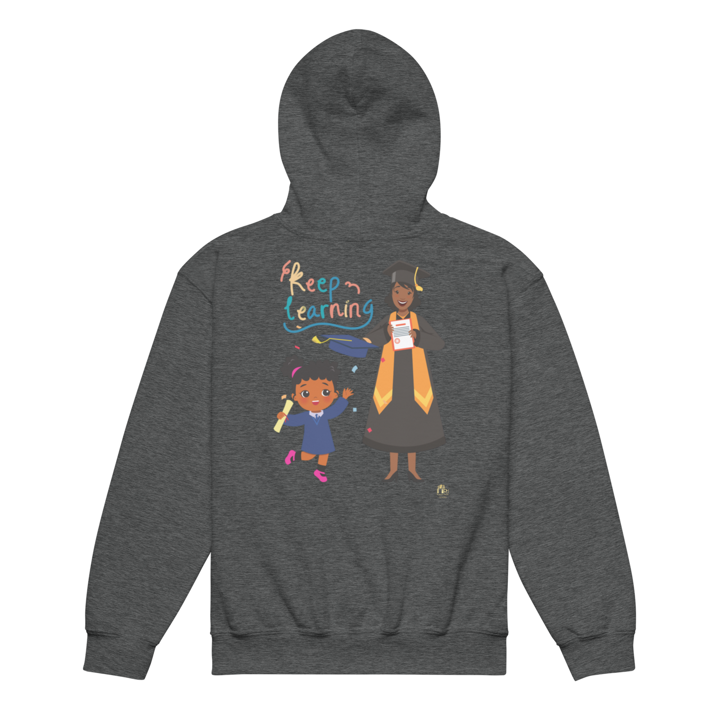 Future HBCU Graduate "Keep Rising" Youth  Hoodie for Girls