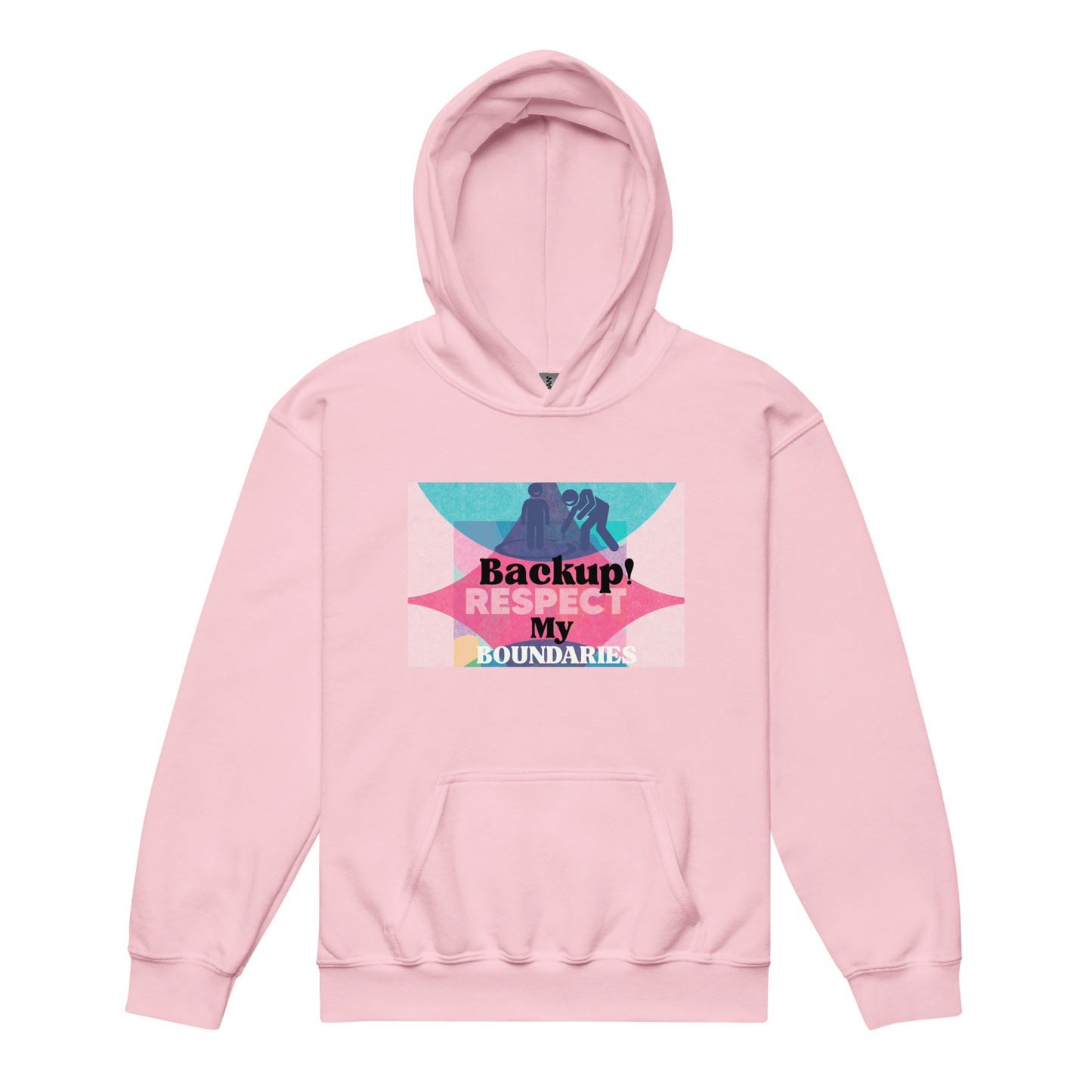 Respect My Boundaries – Heavy Blend Youth Unisex Hoodie