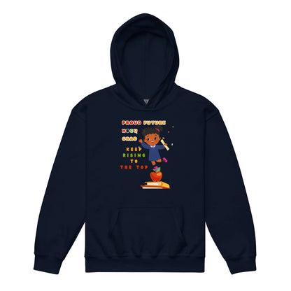 Future HBCU Graduate "Keep Rising" Youth  Hoodie for Girls
