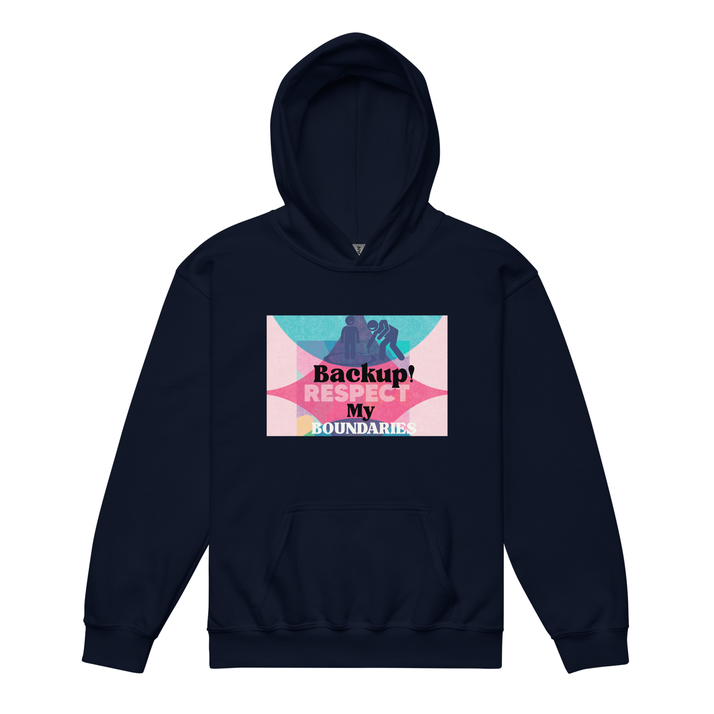 Respect My Boundaries – Heavy Blend Youth Unisex Hoodie