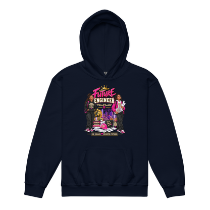 Future Engineer Youth Hoodie for Girls