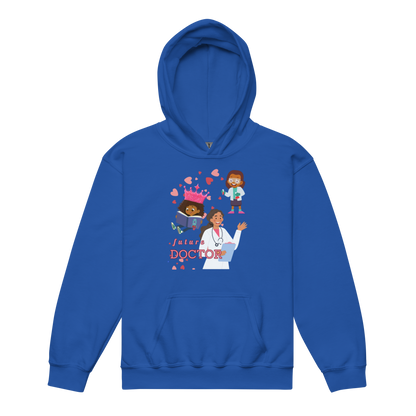 Future Doctor Youth  Hoodie for Girls