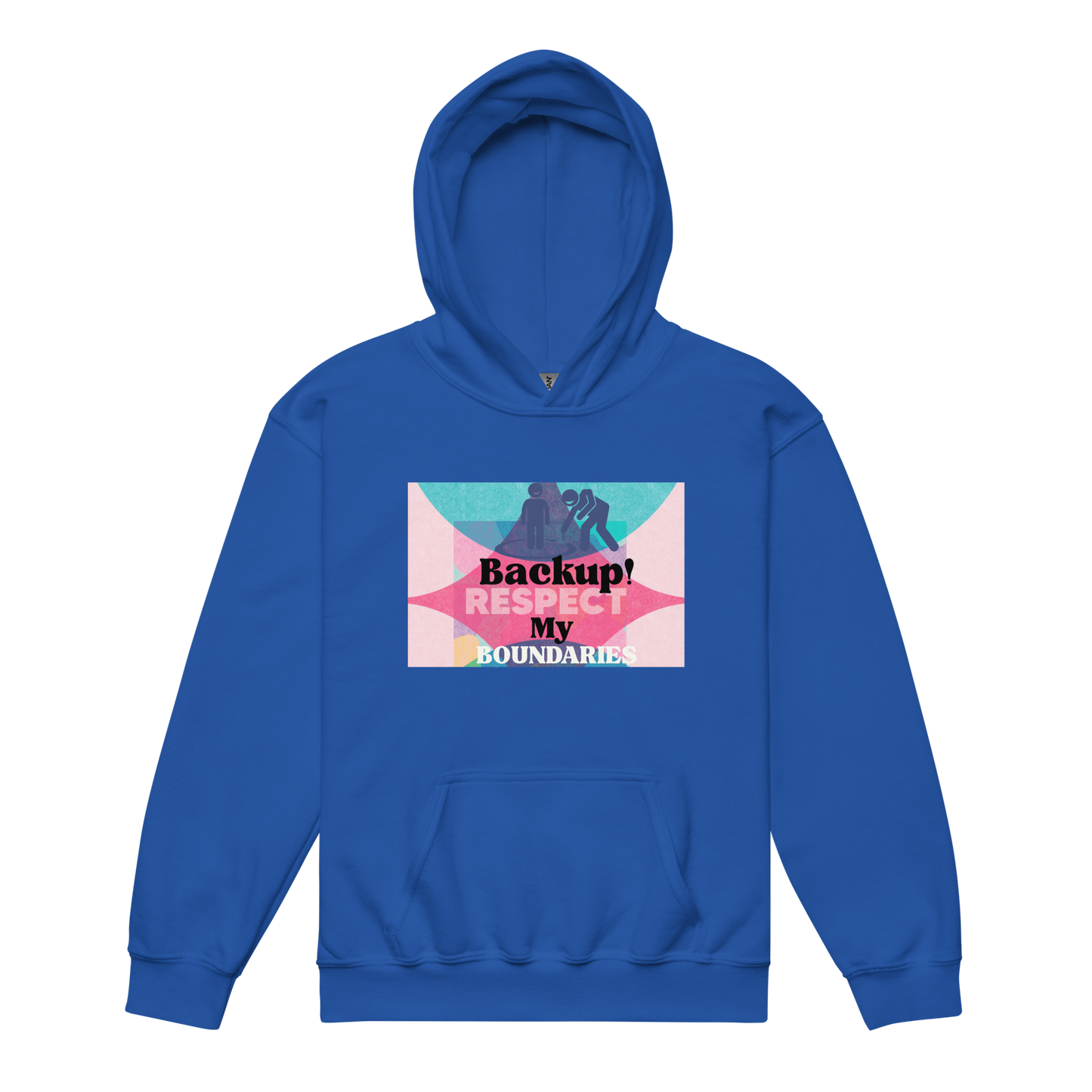 Respect My Boundaries – Heavy Blend Youth Unisex Hoodie