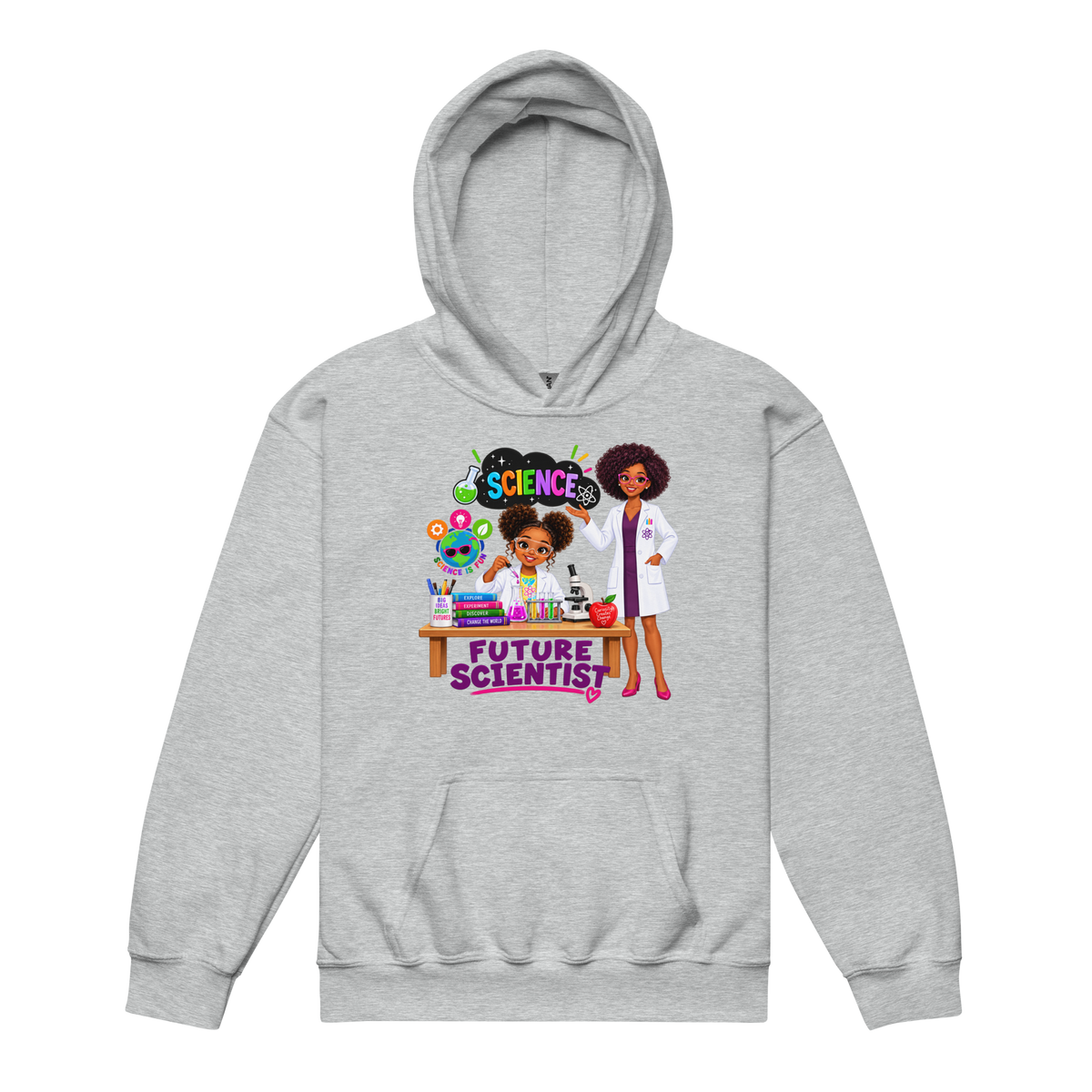 Future Scientist Youth  Hoodie for Girls
