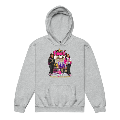 Future Engineer Youth Hoodie for Girls