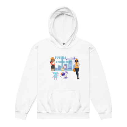 Future Engineer Youth  Hoodie for Girls