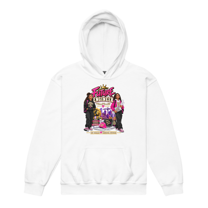 Future Engineer Youth Hoodie for Girls