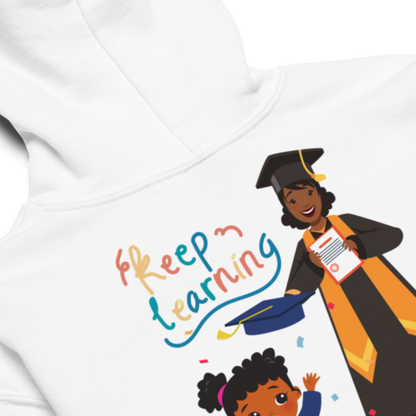 Future HBCU Graduate "Keep Rising" Youth  Hoodie for Girls