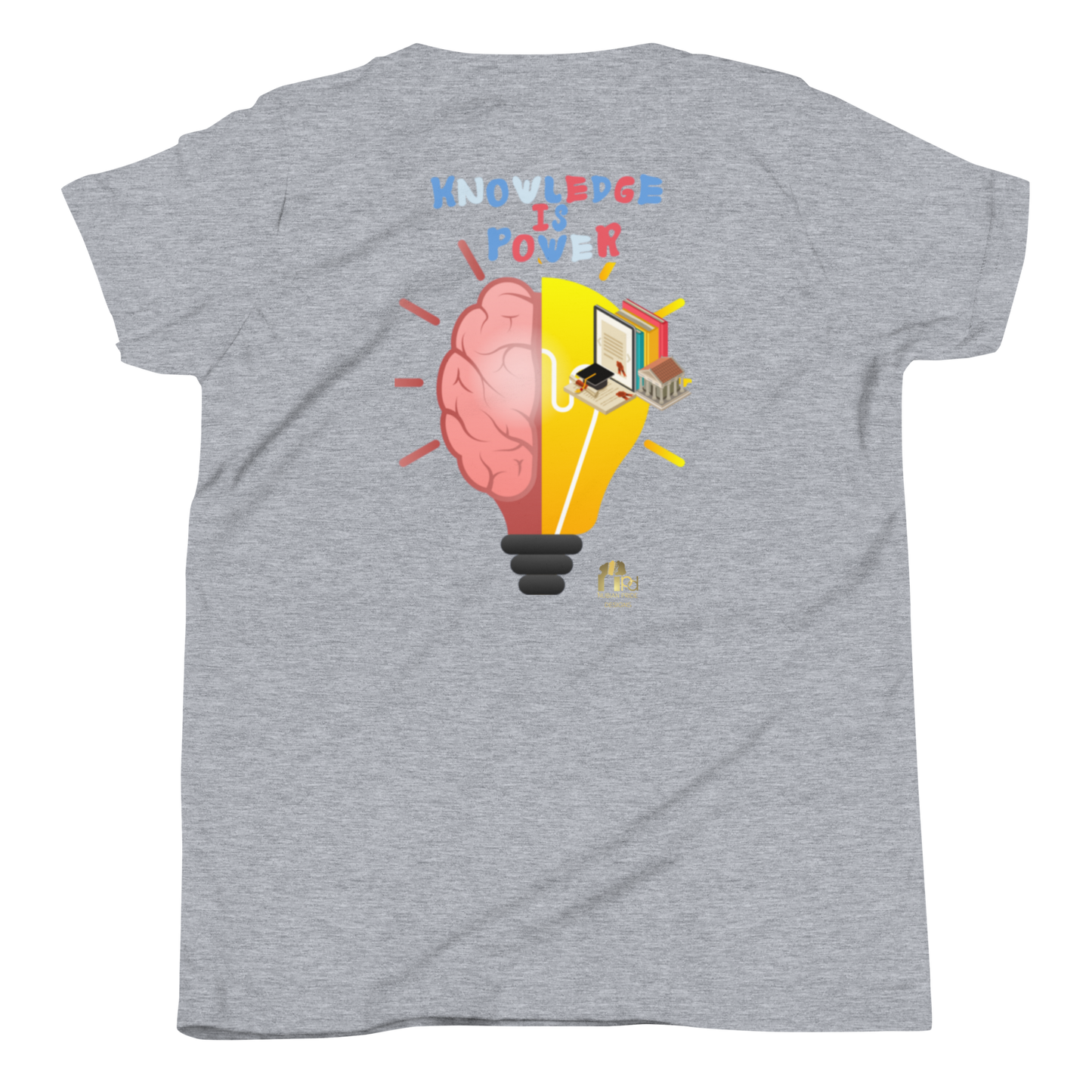 Education Is Key Youth Short Sleeve Tee for Boys