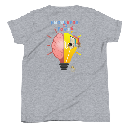 Education Is Key Youth Short Sleeve Tee for Boys