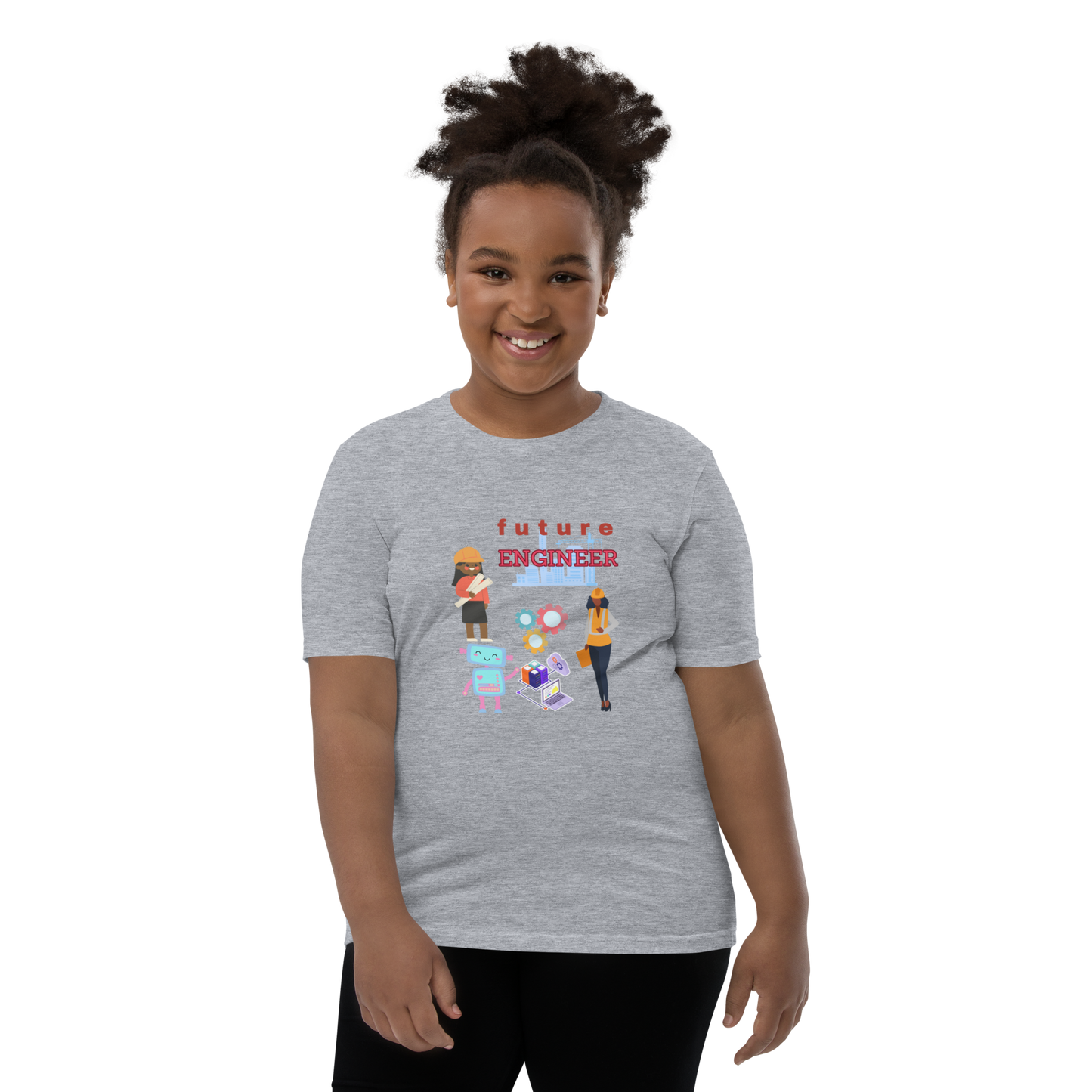Future Engineer Youth Short Sleeve Tee for Girls