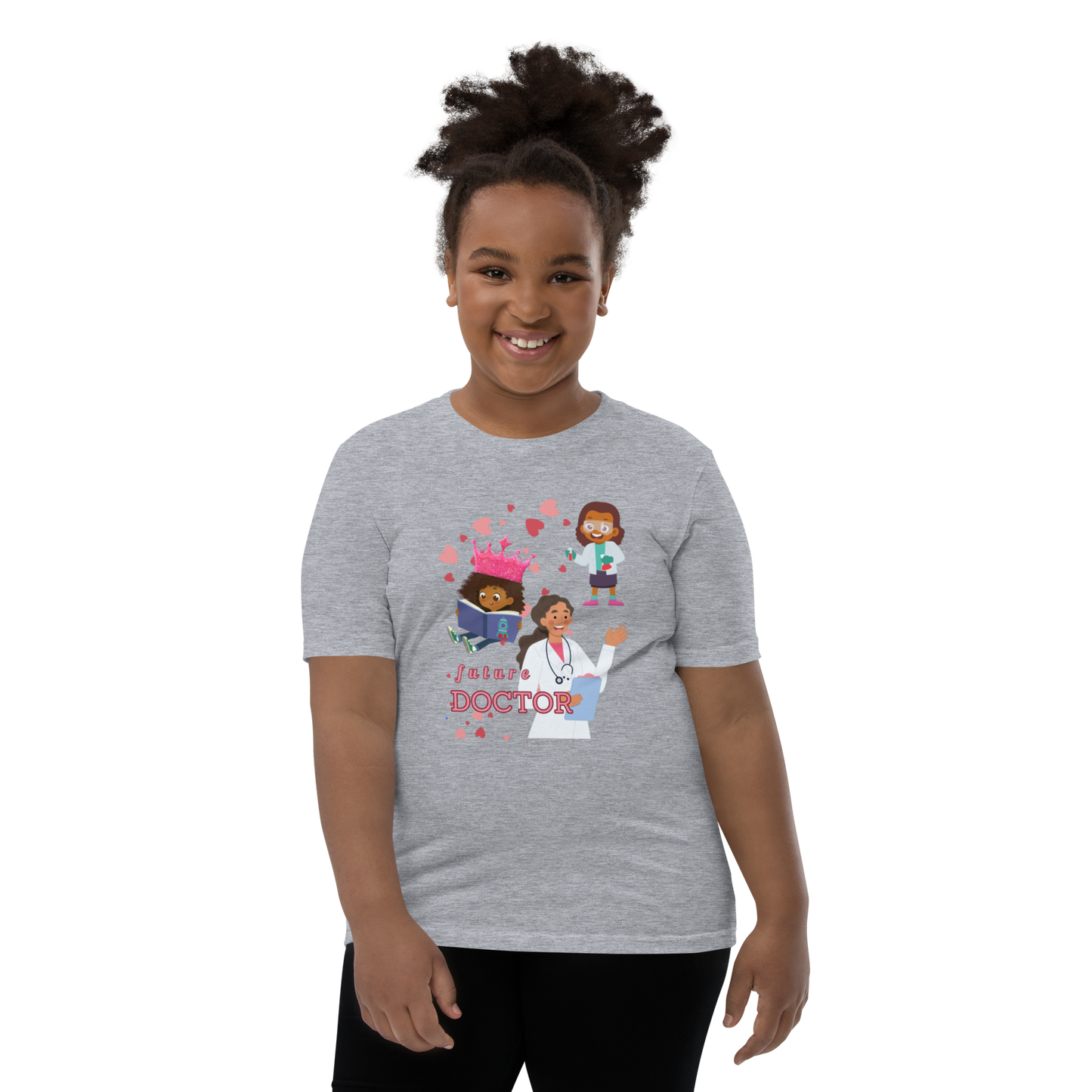 Future Doctor Youth Tee for Girls