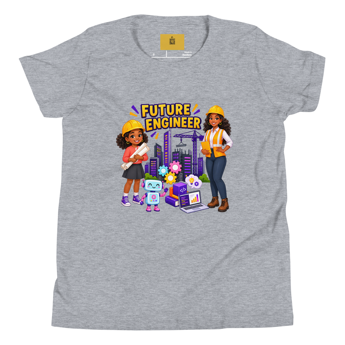Future Engineer Youth Short Sleeve Tee for Girls