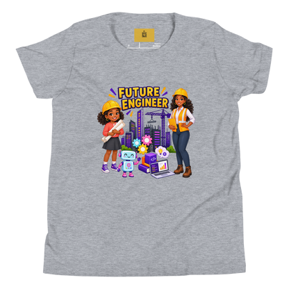 Future Engineer Youth Short Sleeve Tee for Girls