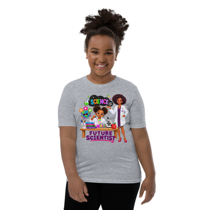 Future Scientist Youth Short Sleeve Tee for Girls