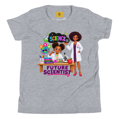 Future Scientist Youth Short Sleeve Tee for Girls
