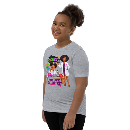 Future Scientist Youth Short Sleeve Tee for Girls